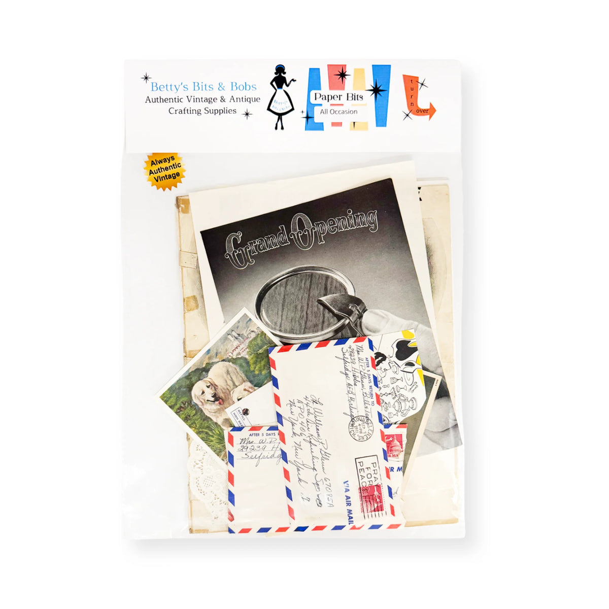 Betty's Bits And Bobs - All Occasion Paper Bits - Large
