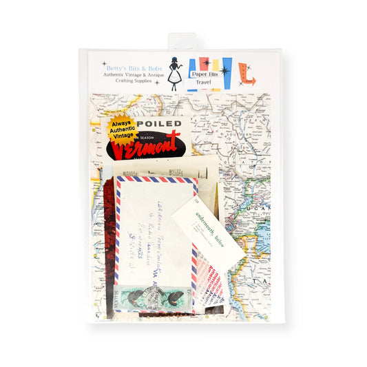 Betty's Bits And Bobs - Medium Paper Bits - Travel