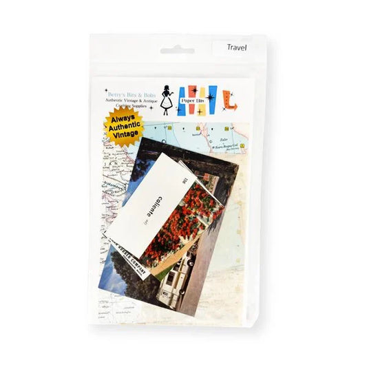 Betty's Bits And Bobs - Small Paper Bits - Travel