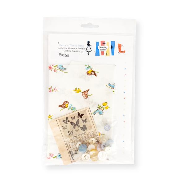 Betty's Bits And Bobs - Flat Sewing Bobs - Pastel