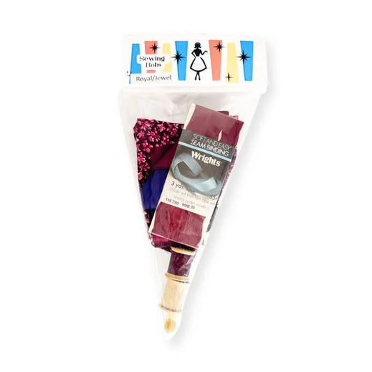 Betty's Bits And Bobs - Sewing Bobs  Cone - Royal Jewel Tones