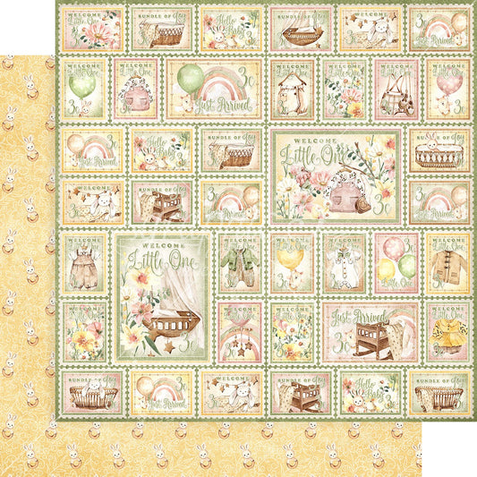 Graphic 45 - Little One Collection - 12 x 12 Double-Sided Paper - Just Arrived