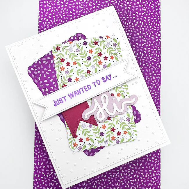 Emily Moore Designs - Dies - Decorative Sentiment