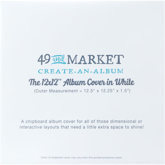 49 and Market - Create-An-Album Cover 12"X12"