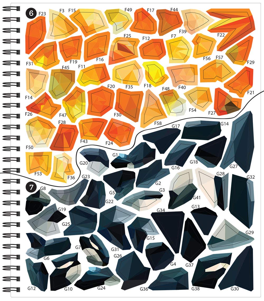 Brain Games - Sticker by Number - Ocean Treasures