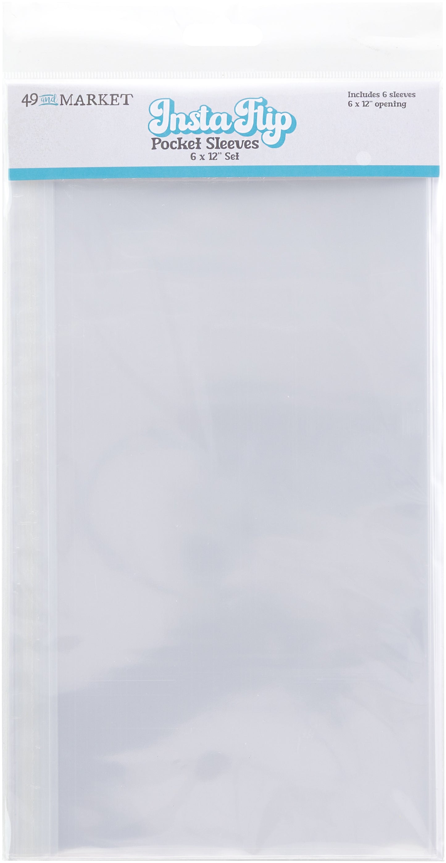 49 And Market InstaFlip Sleeves - 6 x 12 Set