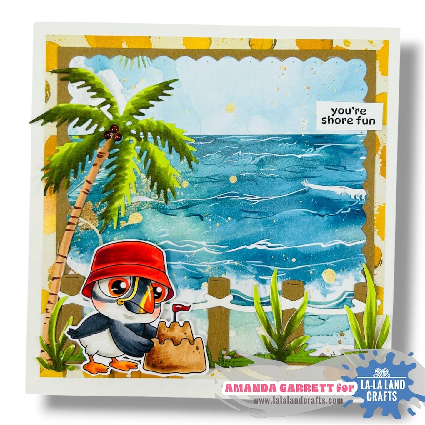 La-La Land Crafts - Clear Photopolymer Stamps - Puffin By