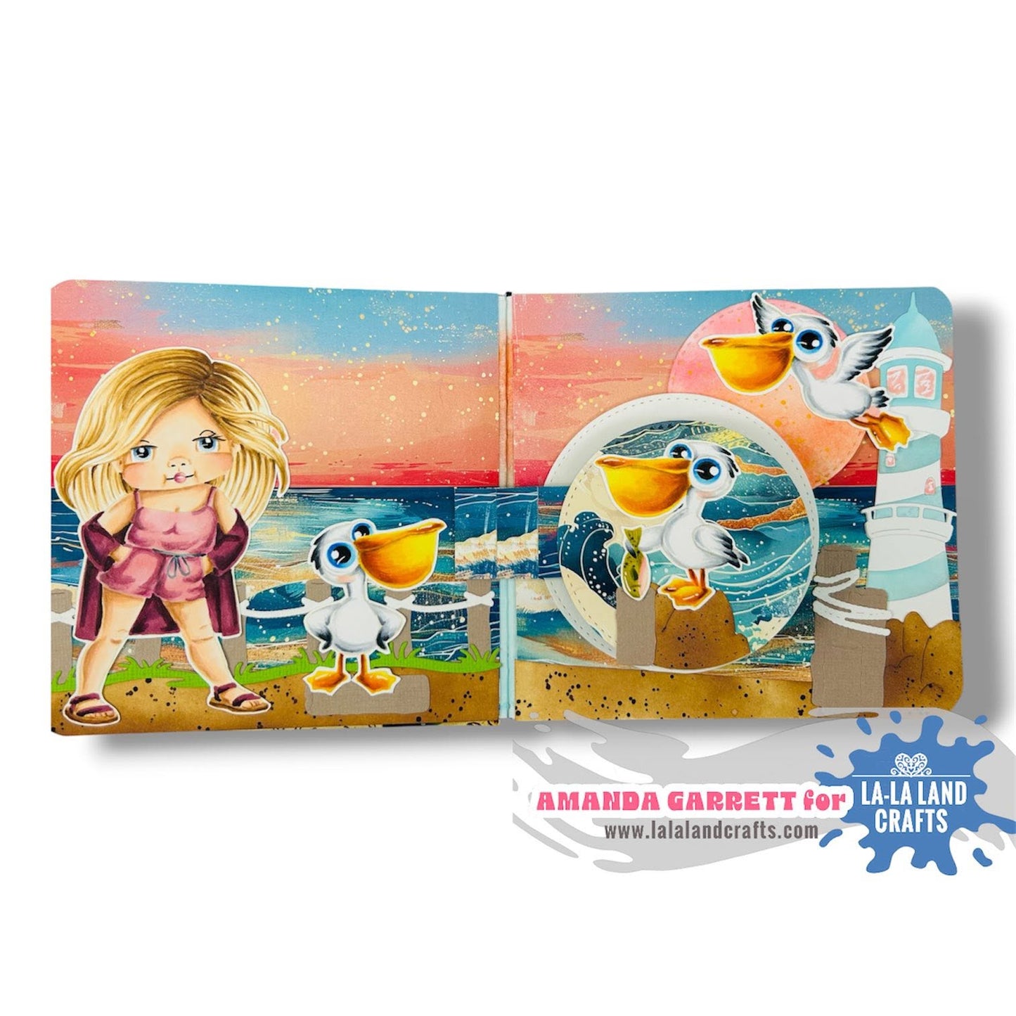 La-La-Land Crafts - 6 x 6 Paper Pack - By The Sea