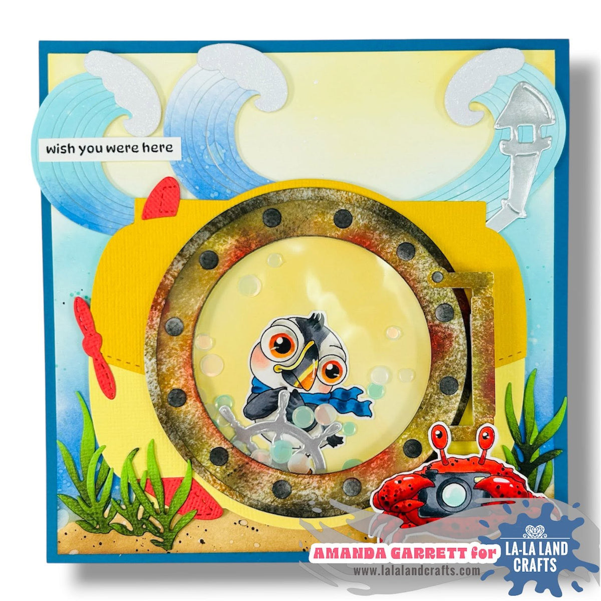 La-La Land Crafts - Clear Photopolymer Stamps - Puffin By