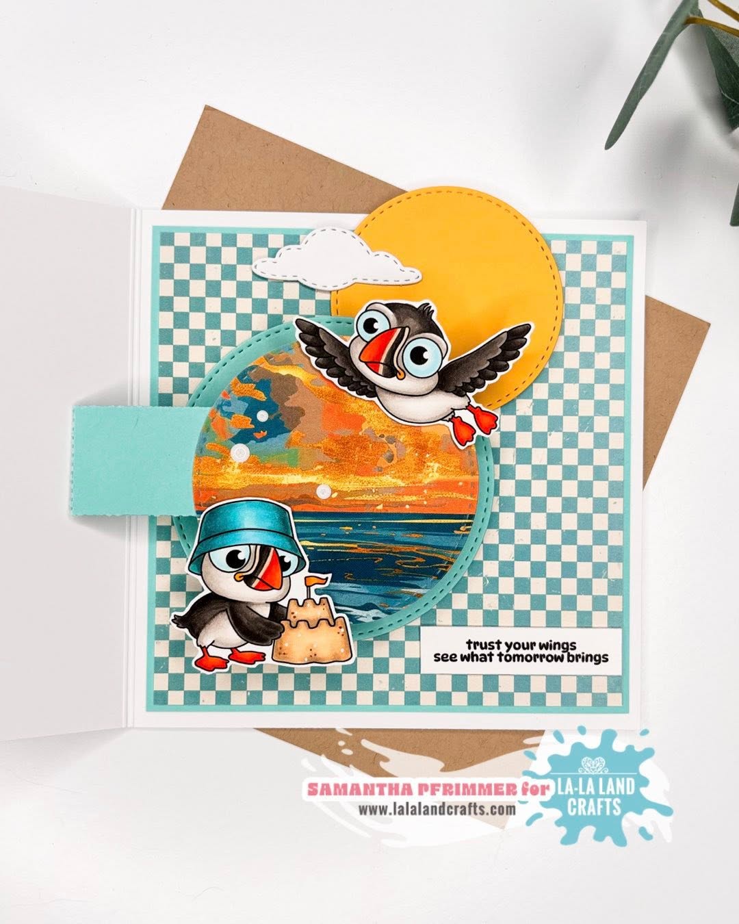 La-La Land Crafts - Clear Photopolymer Stamps - Puffin By