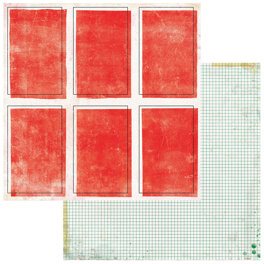 49 and Market - Mistletoe and Memories Collection - 12 x 12 Double-Sided Paper - Starters Paper 4
