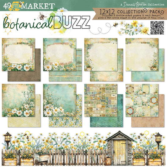 49 And Market - Botanical Buzz - 12 x 12 Collection Pack