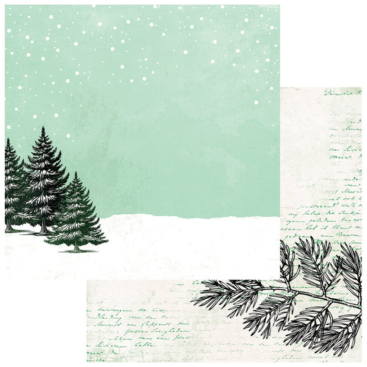 49 and Market - Mistletoe and Memories Collection - 12 x 12 Double-Sided Paper - Starters Paper  6