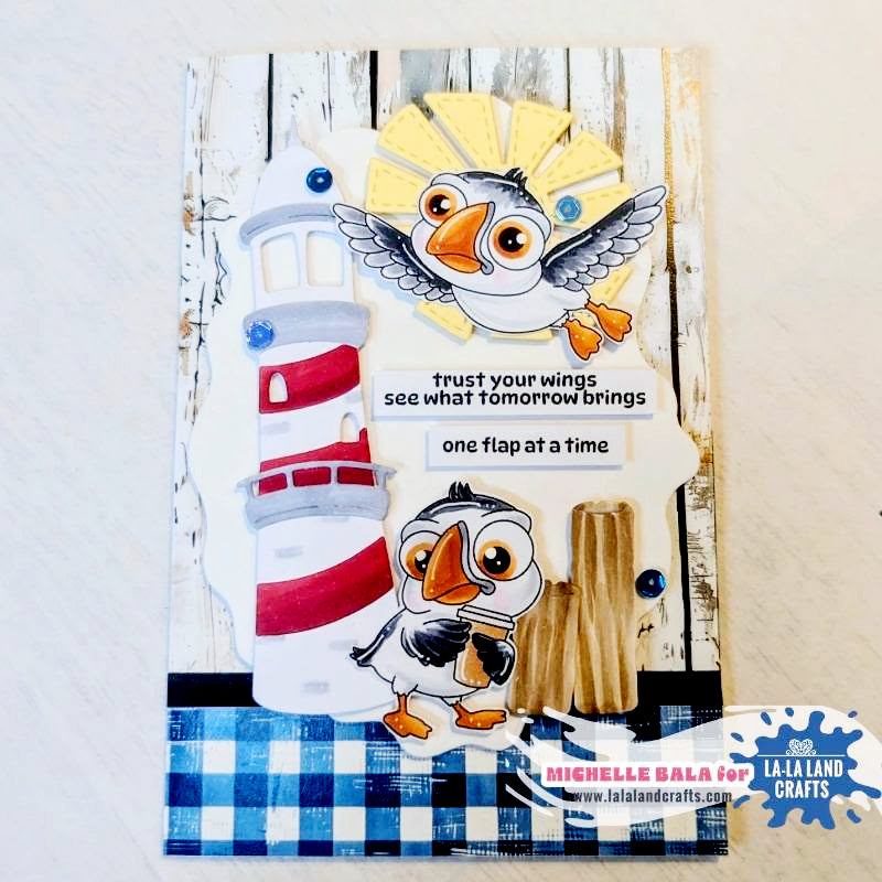La-La Land Crafts - Clear Photopolymer Stamps - Puffin By