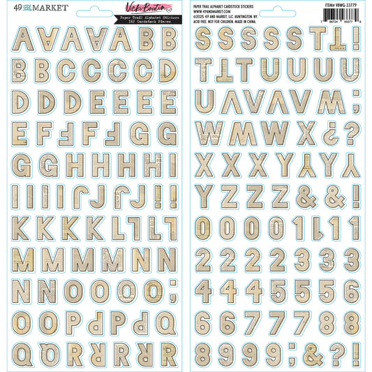 49 and Market - Cardstock Stickers - Vickie Boutin Paper Trail