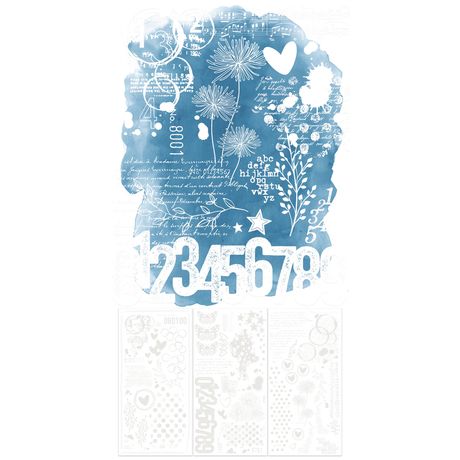 49 and Market - Vicki Boutin - Irresistibles Collection - Rub-On Transfers - Curiosities