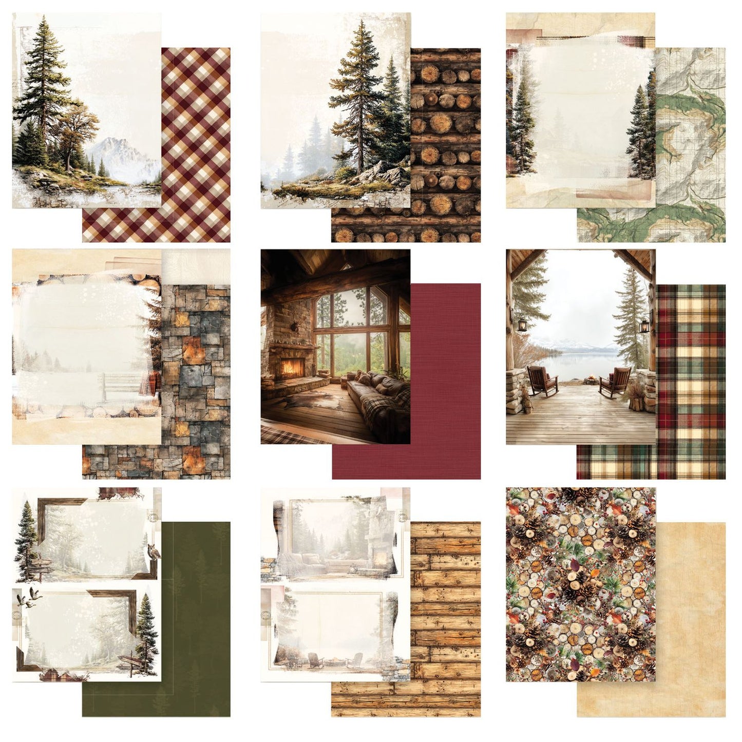 49 and Market - Timber & Tweed - 6 x 8 Collection