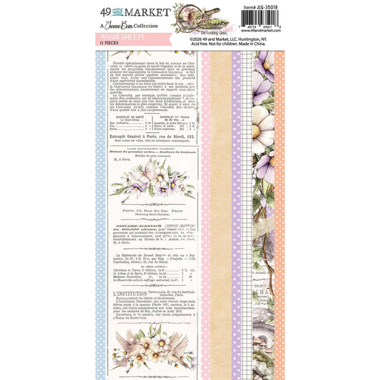 49 and Market - The Looking Glass Collection - Washi Tape Sheets