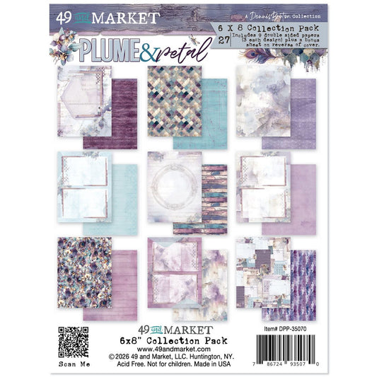 49 and Market - Plume & Petal Collection - 6 x 8 Collection Pack