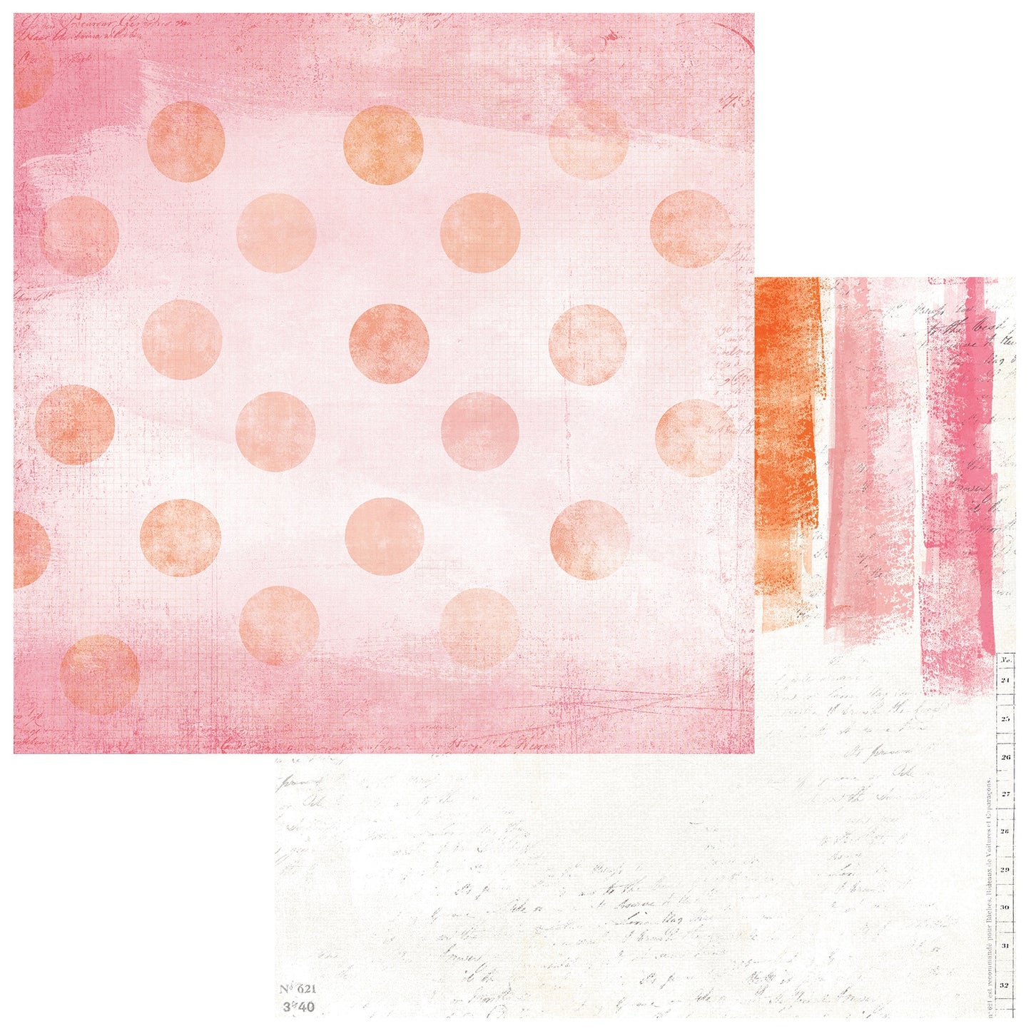 49 And Market - Vicki Boutin - Artful Moments Collection - 12 x 12 Double-Sided Paper - Starters 2