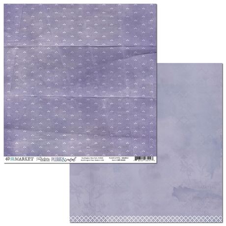 49 and Market - Plume & Petal Collection - 12 x 12 Double Sided Paper - Solids 2