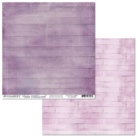 49 and Market - Plume & Petal Collection - 12 x 12 Double Sided Paper - Solids 1