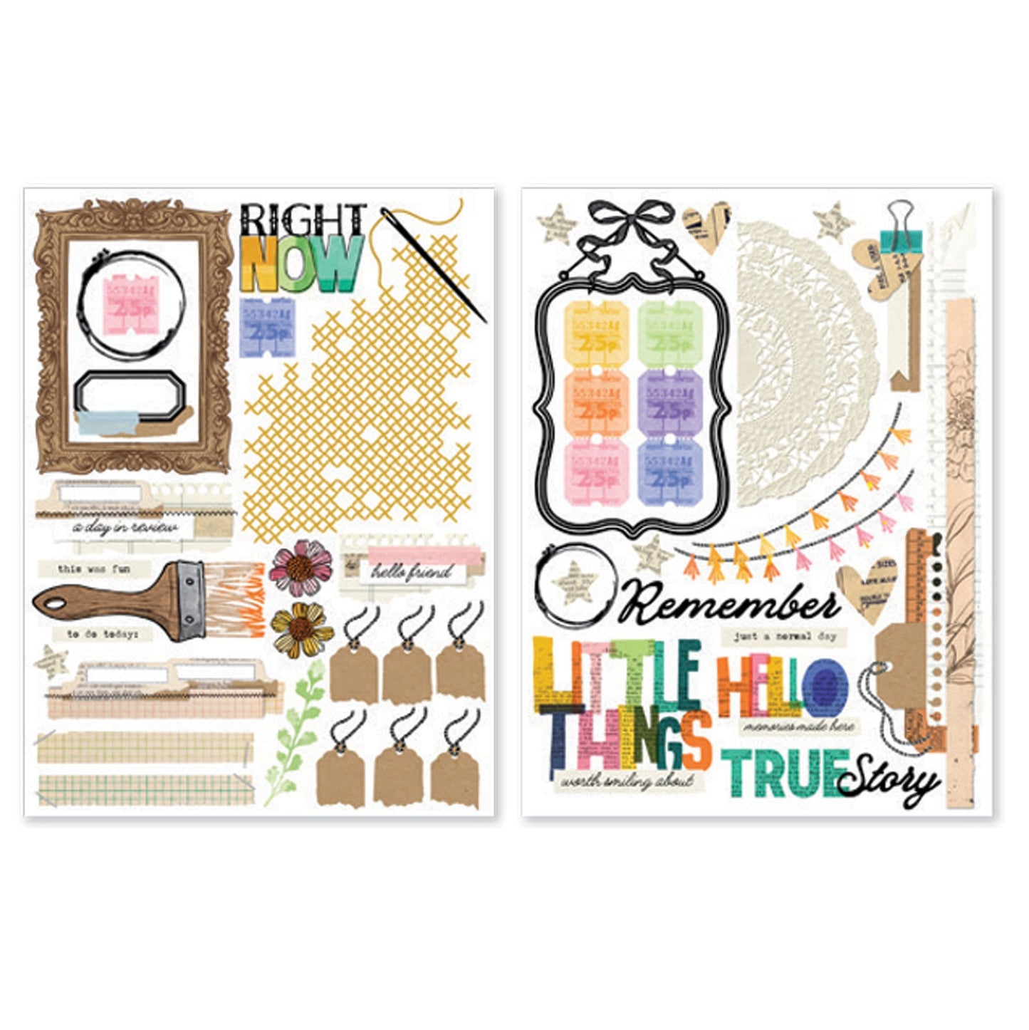 49 And Market - Vicki Boutin - Artful Moments Collection - 6 x 8 Paper Collection