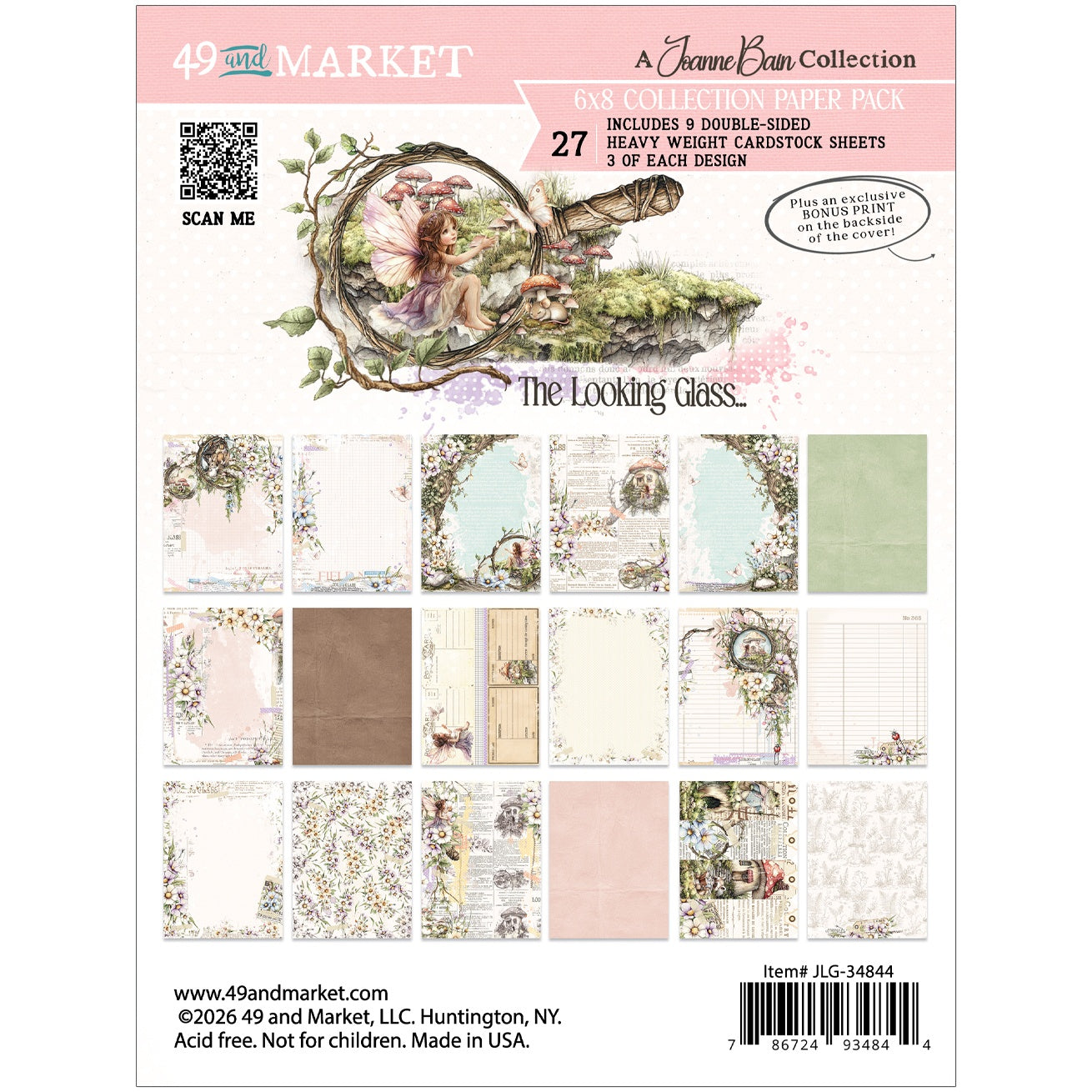 49 and Market - The Looking Glass Collection - 6 x 8 Collection Pack