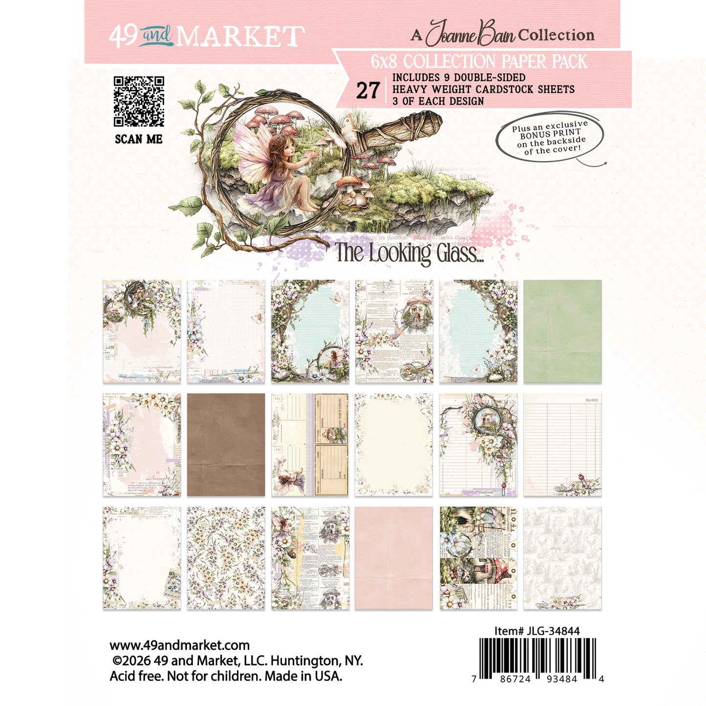 49 and Market - The Looking Glass Collection - 6 x 8 Collection Pack