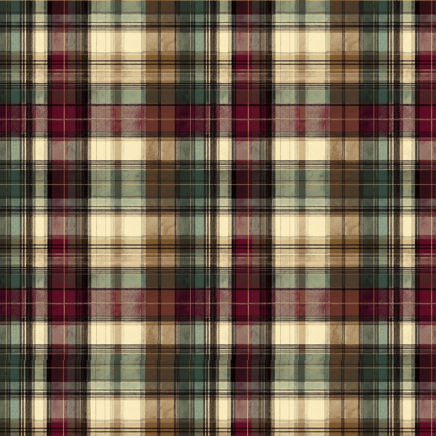 49 and Market - Timber And Tweed Collection - 12 x 12 Double Sided Paper - Scenic View