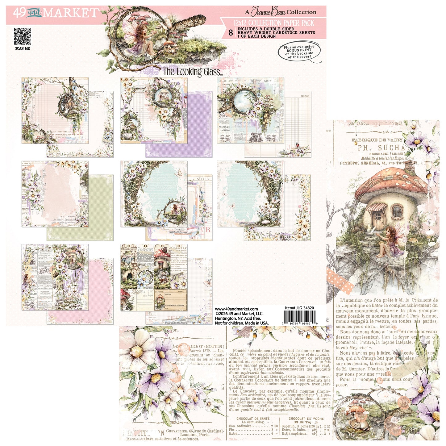 49 and Market - The Looking Glass Collection - 12 x 12 Collection Pack