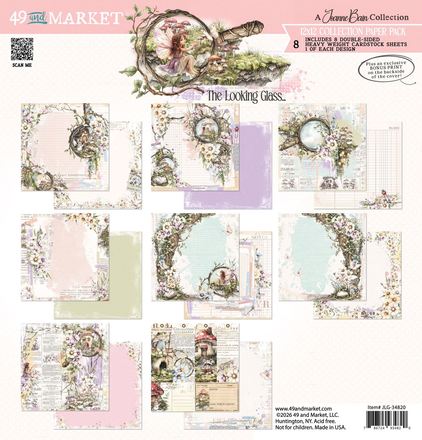 49 and Market - The Looking Glass Collection - 12 x 12 Collection Pack