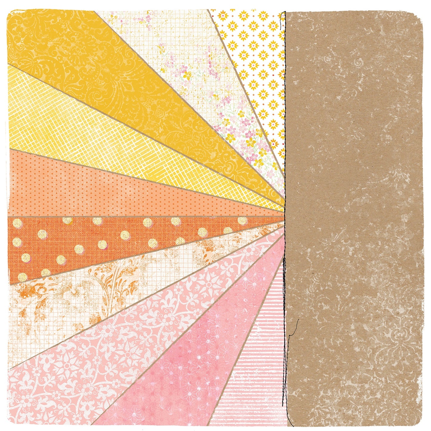 49 And Market - Vicki Boutin - Artful Moments Collection - 12 x 12 Double-Sided Paper - Starters 7