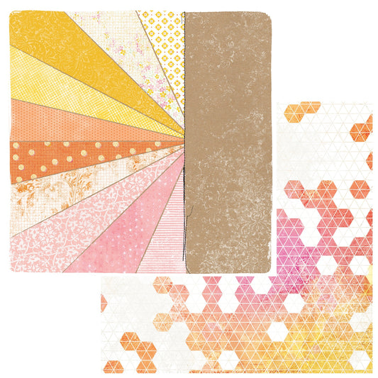 49 And Market - Vicki Boutin - Artful Moments Collection - 12 x 12 Double-Sided Paper - Starters 7
