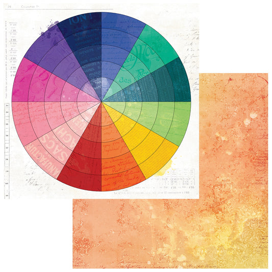 49 And Market - Vicki Boutin - Artful Moments Collection - 12 x 12 Double-Sided Paper - Starters 1