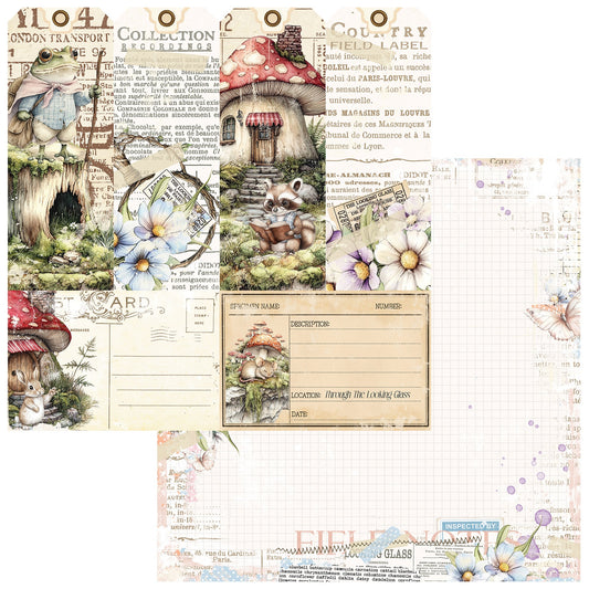 49 and Market - The Looking Glass Collection - 12 x 12 Double-Sided Paper - Collector Of Echoes