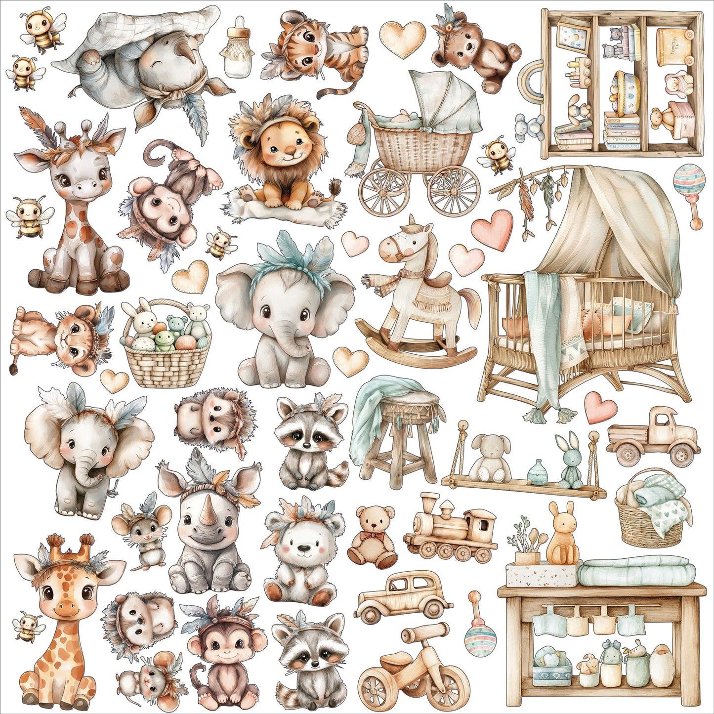 49 And Market - All-In-One Kit - Little Dreamers Collection - Spice