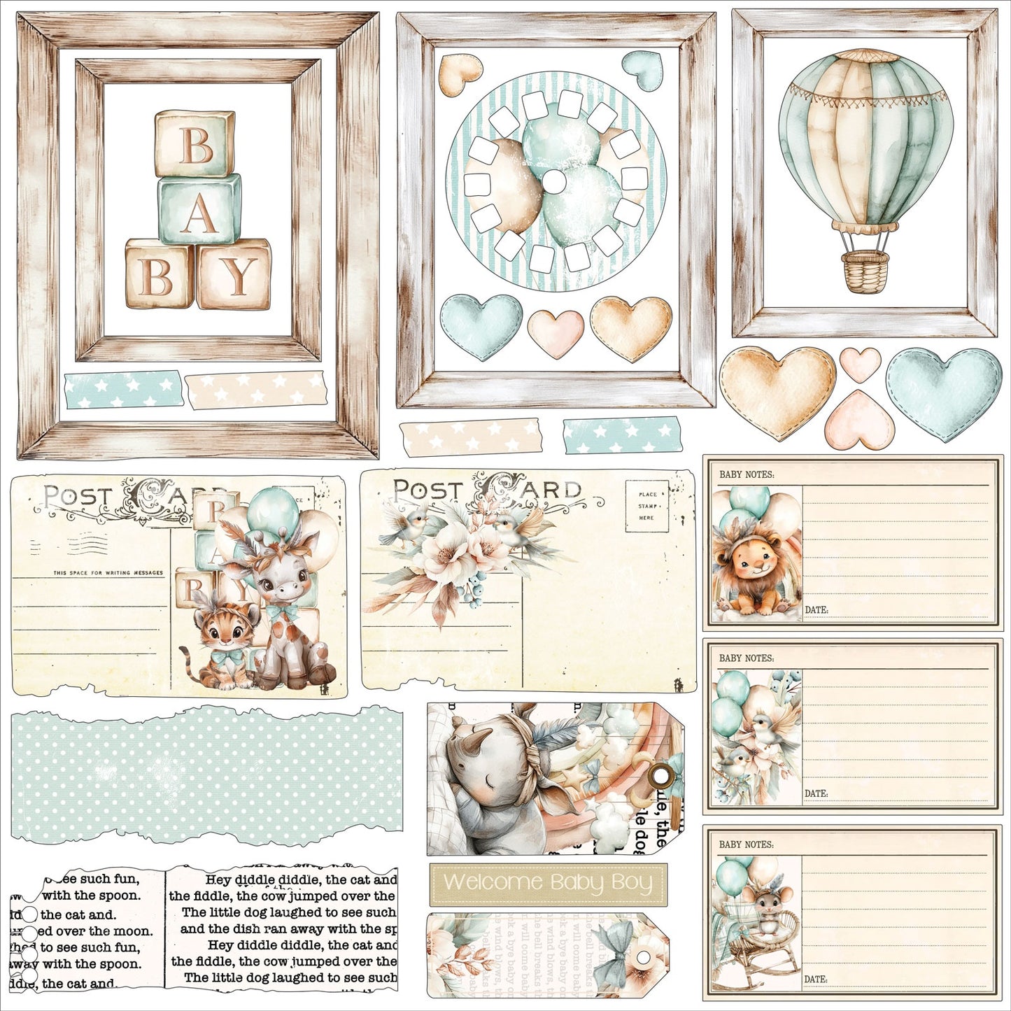 49 And Market - All-In-One Kit - Little Dreamers Collection - Spice