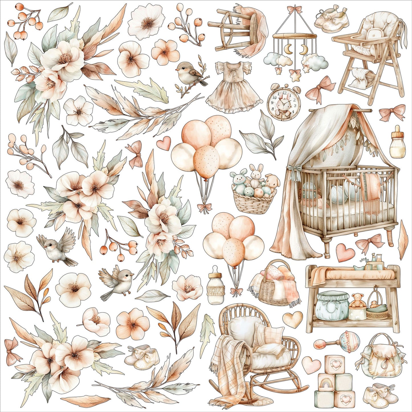 49 And Market - All-In-One Kit - Little Dreamers Collection - Sugar
