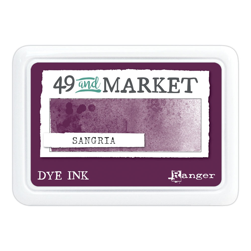 49 And Market Dye Ink Pad - Sangria