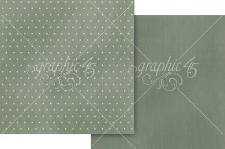 Graphic 45 - Always & Forever Collection - 12" x 12" Double-Sided Paper -Luxurious Green - Preorder Only