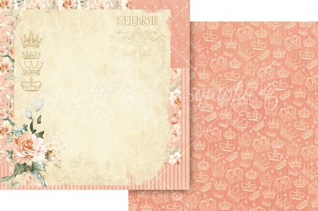 Graphic 45 - Always & Forever Collection - 12" x 12" Double-Sided Paper - Always & Forever Light Layout
