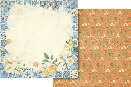 Graphic 45 - Scenic Route Collection - 12 x 12 Double Sided Paper - Light Layout