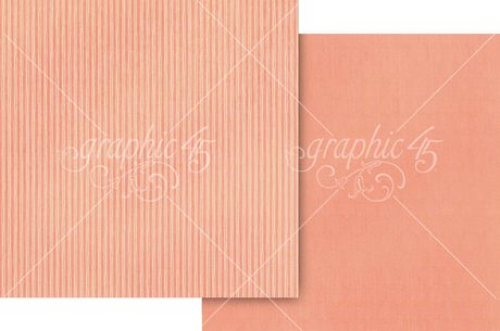Graphic 45 - Always & Forever Collection - 12" x 12" Double-Sided Paper - Perfect Pink