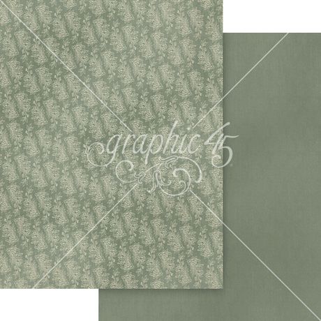 Graphic 45 - Always & Forever Collection - 8-1/2" x 11" Patterns & Solids Collection Pack
