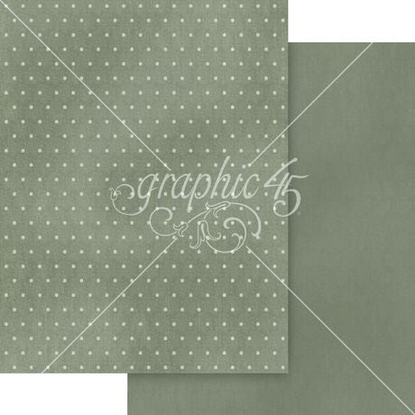 Graphic 45 - Always & Forever Collection - 8-1/2" x 11" Patterns & Solids Collection Pack