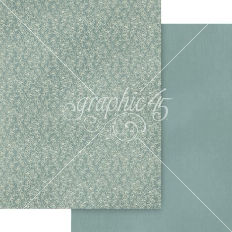 Graphic 45 - Always & Forever Collection - 8-1/2" x 11" Patterns & Solids Collection Pack