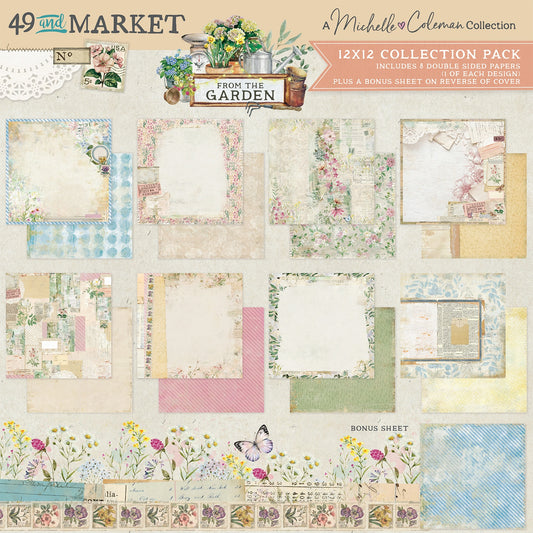 49 And Market - From The Garden Collection - 12 x 12 Collection Pack