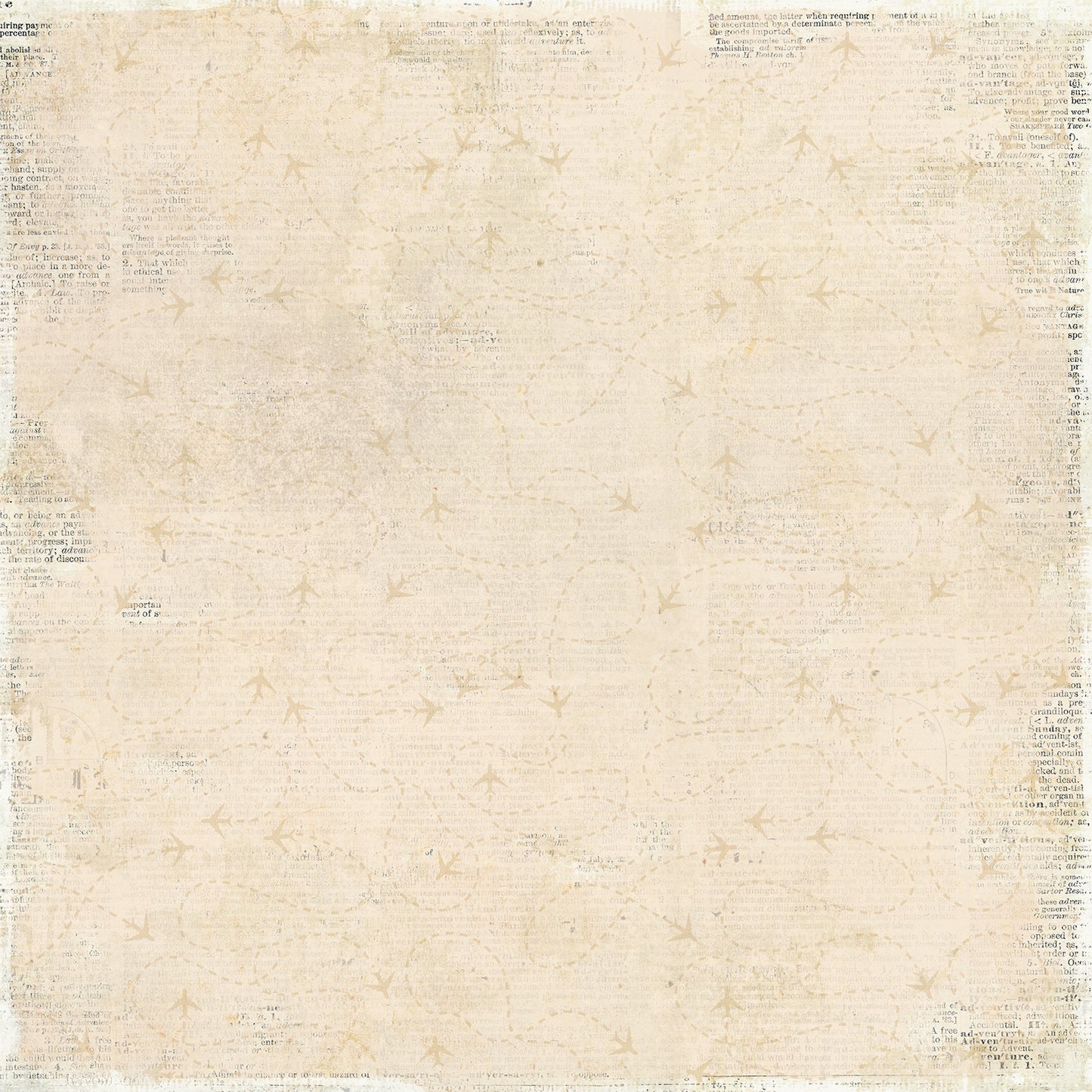 49 And Market - Travel Diaries Collection - 12 x 12 Double Sided Paper - Solids 01