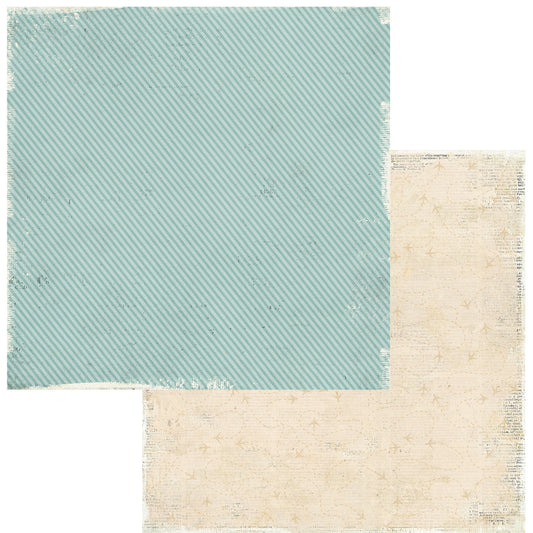 49 And Market - Travel Diaries Collection - 12 x 12 Double Sided Paper - Solids 01